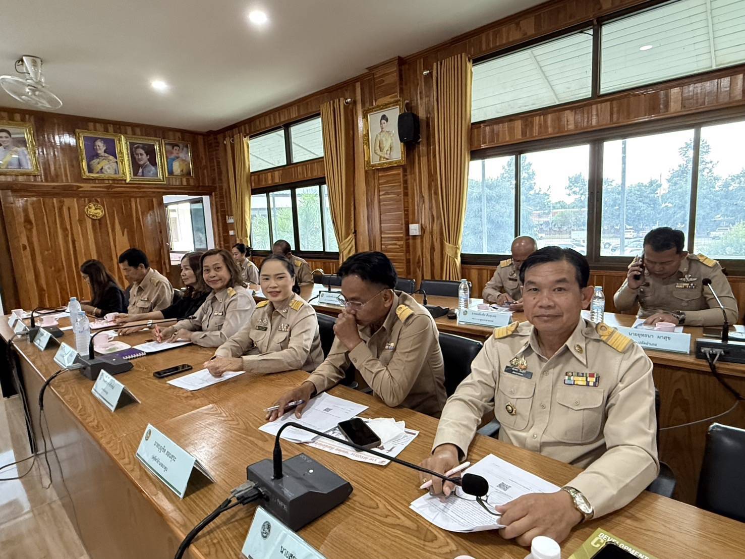พช.นาดูน จังหวัดมหาสารคาม : ร่วมประชุมหัวหน้าส่วนราชการ ประจำเดือนพฤศจิกายน 2568