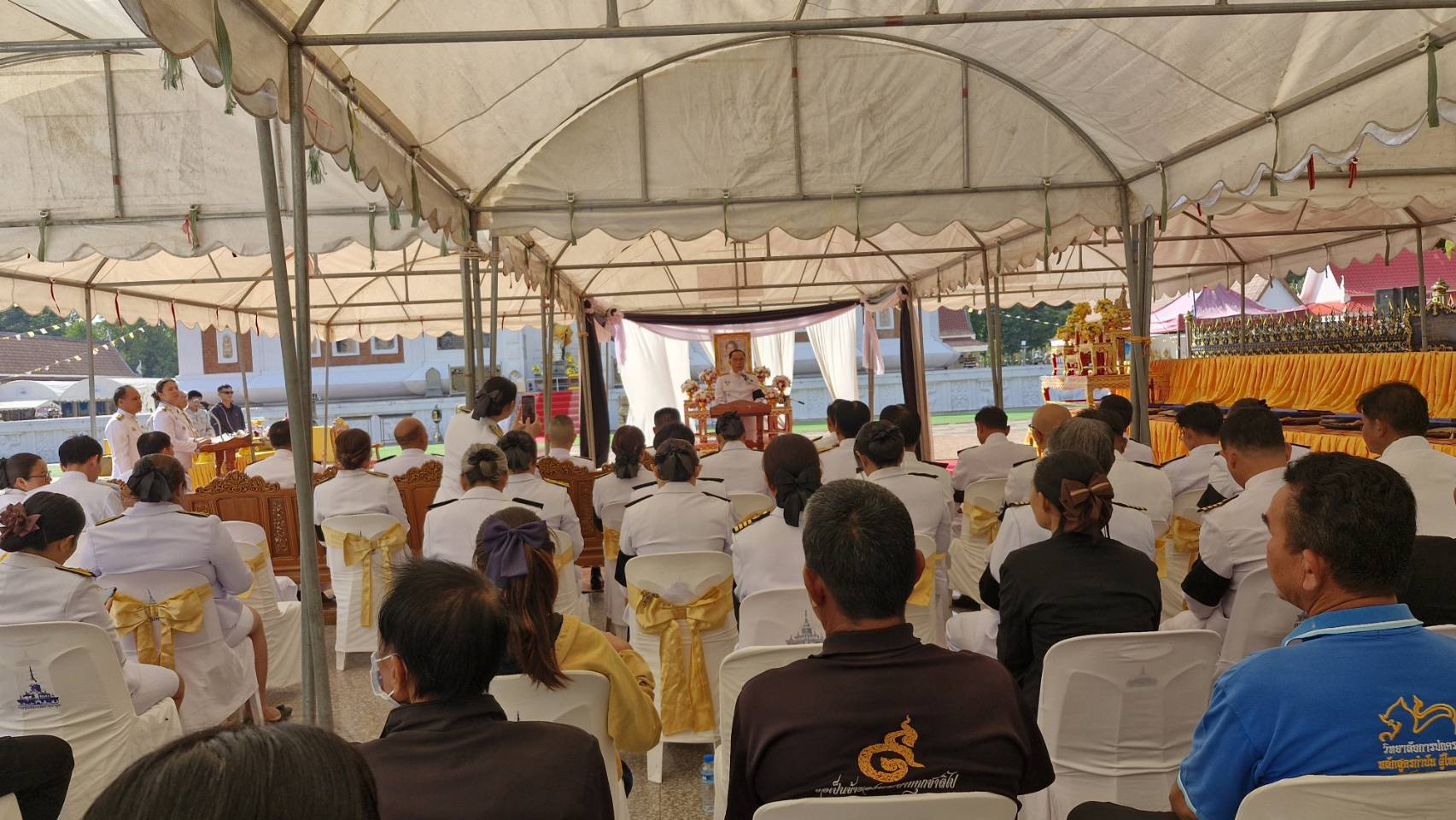 พช.นาดูน จังหวัดมหาสารคาม ร่วมกับเครือข่ายกองทุนแม่ของแผ่นดินอำเภอนาดูน จัดกิจกรรมวันกองทุนแม่ของแผ่นดิน "ร้อยรวมดวงใจไทยทั่วหล้า สำนึกในพระมหากรุณาธิคุณอันหาที่สุดมิได้"