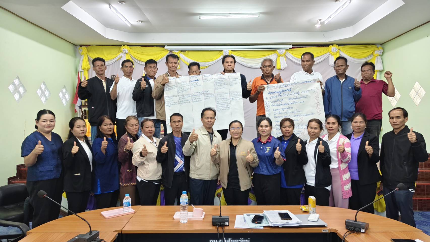 พช.นาดูน ผนึกกำลังภาคีเครือข่าย จัดทำแผนพัฒนาตำบลกู่สันตรัตน์