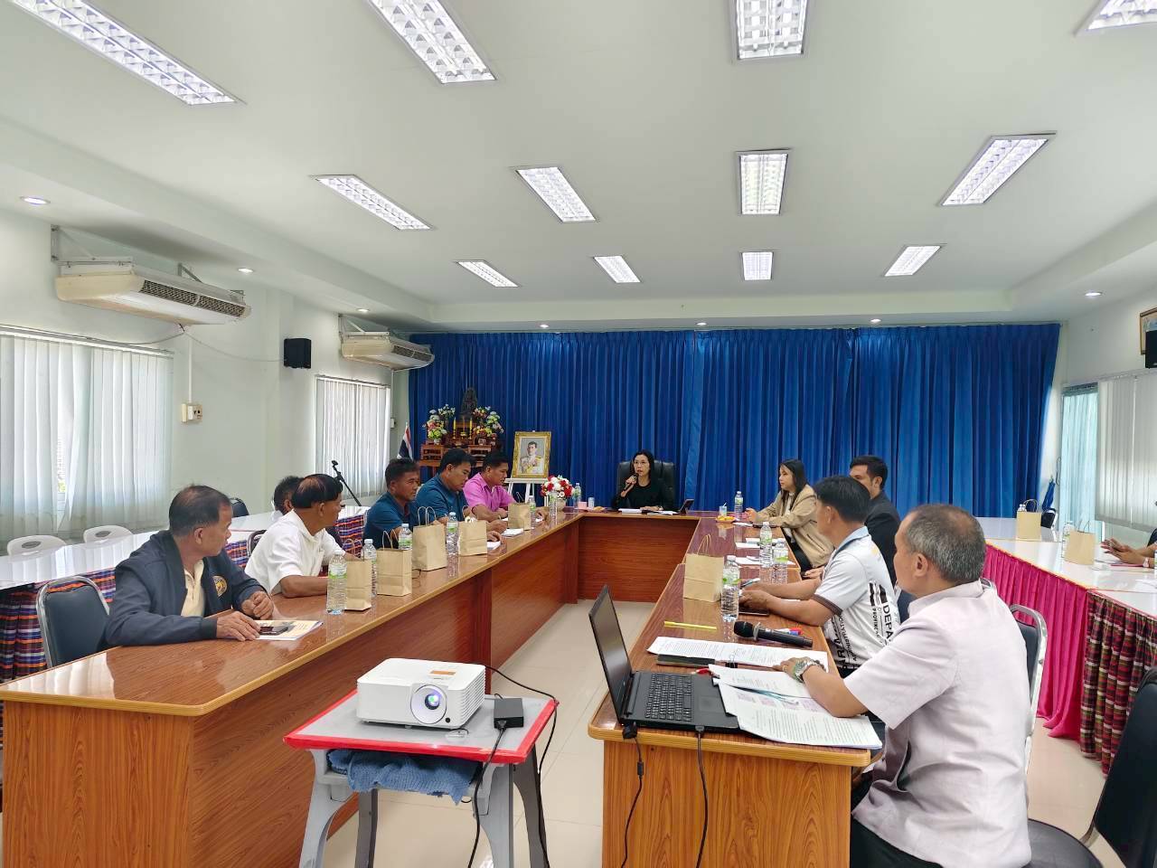 พช.นาดูน ดำเนินโครงการประชุมเชิงปฏิบัติการการจัดทำและประสานแผนพัฒนาตำบล