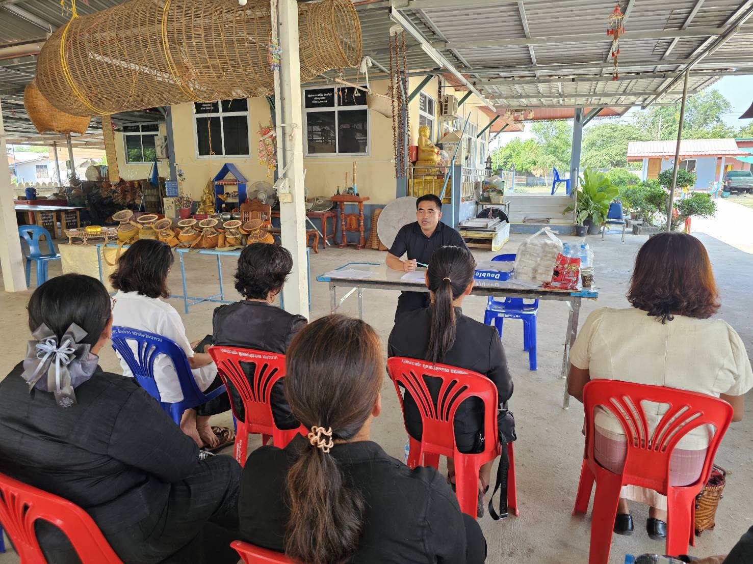 พช.นาดูน จังหวัดมหาสารคาม  ร่วมประชุมคณะขับเคลื่อนกองทุนพัฒนาบทบาทสตรีตำบลดงดวน ครั้งที่ 2/2569