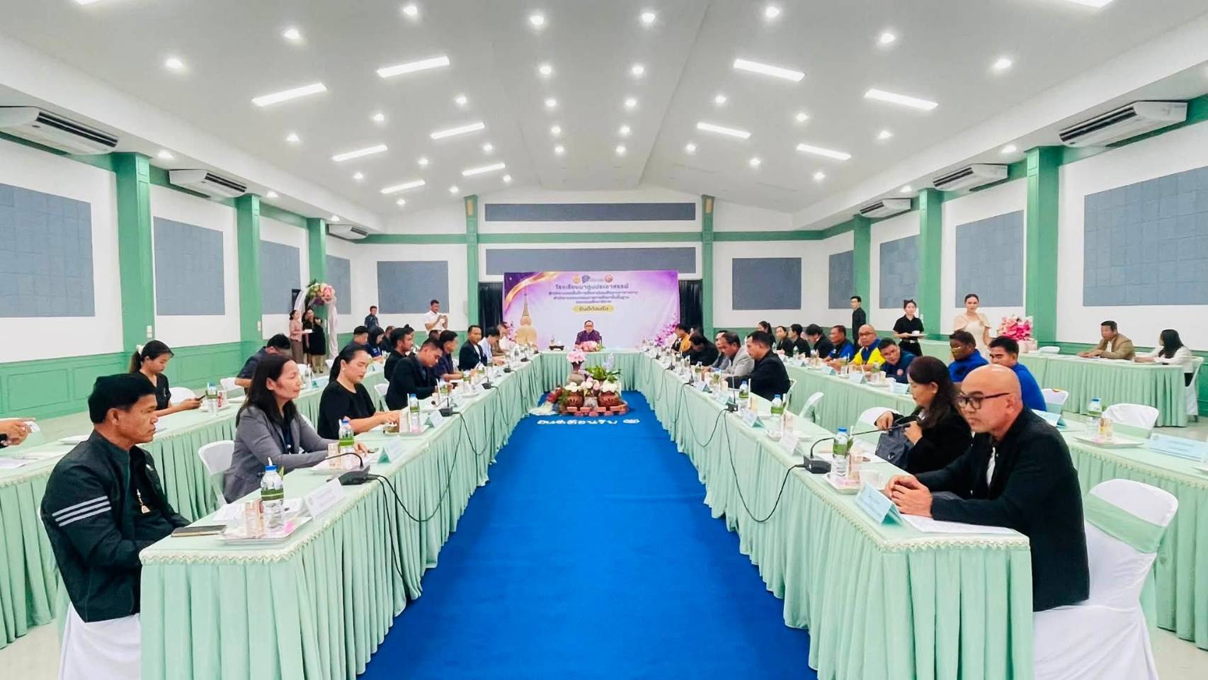 พช.นาดูน ร่วมประชุมหัวหน้าส่วนราชการอำเภอนาดูน ประจำเดือนสิงหาคม 2569
