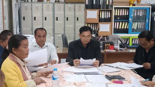 พช.นาดูน จังหวัดมหาสารคาม จัดประชุมผู้นำอาสาพัฒนาชุมชน (ผู้นำ อช.) ประจำไตรมาสที่ 1/2569